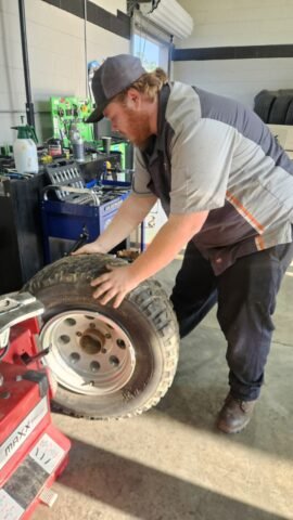 Tire balancing auto maintenance warner robins ASX