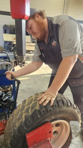 Tire balancing auto maintenance warner robins ASX