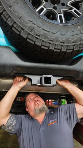 Jeep Hitch install auto service xperts warner robins